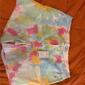 Judy Blue Tie-Dye Jean Shorts